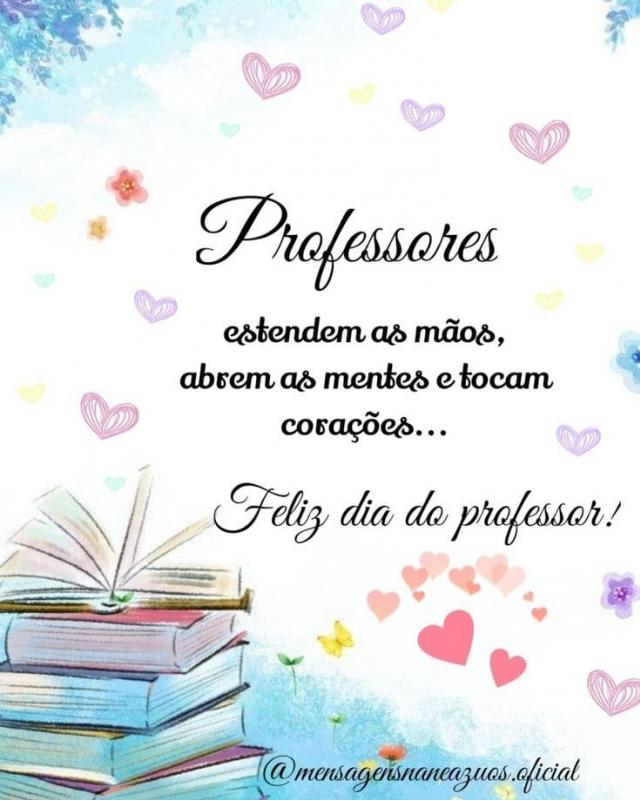 HOMENAGEM AO DIA DO PROFESSOR